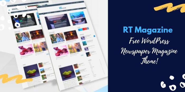 RT Magazine: Free WordPress Newspaper Magazine Theme!