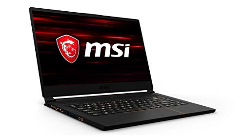 MSI GS65 Stealth-1668 Thin 15.6" 144Hz 7ms Ultra Thin and Light Gaming Laptop Intel Core i7-9750H GTX1660Ti 16GB 512GB NVMe SSD TB3 Win10 VR Ready