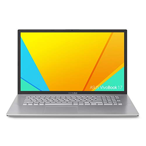 Asus Vivobook 17 F712FA Thin and Light Laptop, 17.3” HD+, Intel Core I5-8265U Processor, 8GB DDR4 RAM, 128GB SSD + 1TB HDD, Windows 10 Home, Transparent Silver, F712FA-DB51