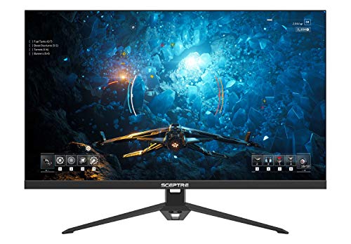 Sceptre IPS 24” Gaming Monitor 165Hz 144Hz Full HD (1920 x 1080) FreeSync Eye Care FPS RTS DisplayPort HDMI Build-in Speakers, Machine Black 2020 (E248B-FPT168),IPS 24" 165Hz