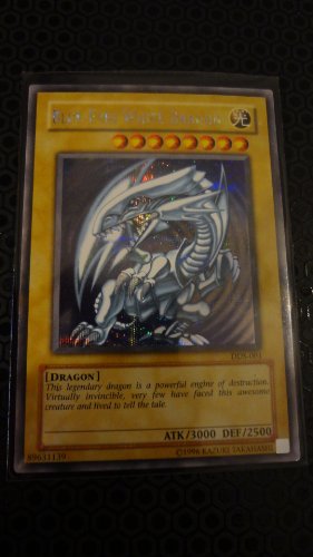 Yu-Gi-Oh! - Blue-Eyes White Dragon (DDS-001) - Dark Duel Stories GBA Promo - Promo Edition - Secret Rare