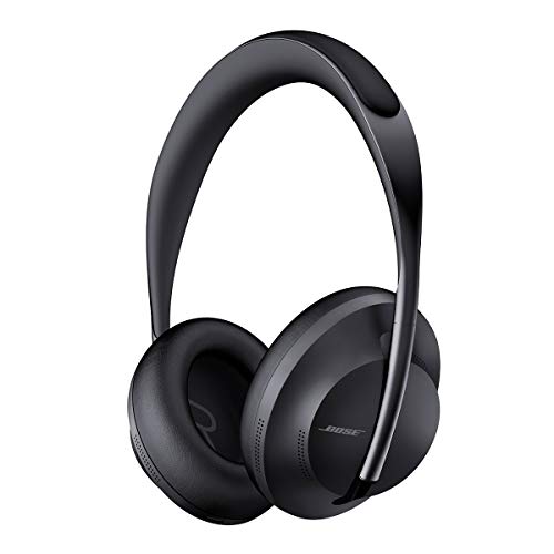 Bose Noise Cancelling Headphones 700, Bluetooth, Over-Ear Wireless Headphones with Built-In Microphone for Clear Calls & Alexa Voice Control, Black