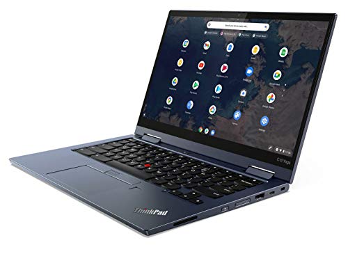 Lenovo ThinkPad C13 Yoga Chromebook Laptop with 13.3" FHD Anti-Glare Touchscreen, AMD Ryzen 5 Pro 3500C Processor, 128GB SSD, 8GB RAM, Wi-Fi 6, Backlit Keyboard, Fingerprint Reader, USI Pen