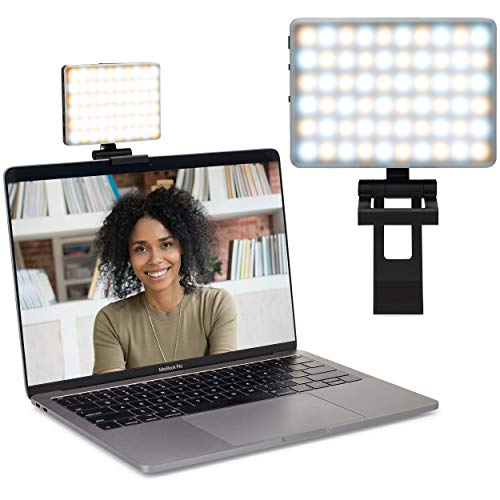 HumanCentric ScreenLight - Video Conference Lighting Kit | Mounts Without Suction Cup | Zoom Light for Computers, Monitors, and Laptops | for Video Calls and Remote Working | Patent Pending