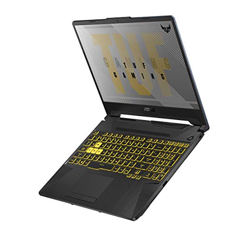 ASUS TUF Gaming A15 Gaming Laptop, 15.6” 144Hz FHD IPS-Type, AMD Ryzen 7 4800H, GeForce GTX 1660 Ti, 16GB DDR4, 512GB PCIe SSD, Gigabit Wi-Fi 5, Windows 10 Home, Metal, TUF506IU-ES74