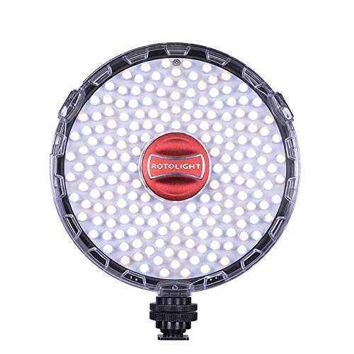 Rotolight NEO 2 LED Camera Light, Continuous Adjustable Color with built in High-Speed Sync Flash