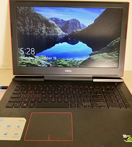 Dell G5 Gaming Notebook Computer 15.6?, Intel Core i7-8750H, Nvidia Geforce GTX 1050Ti 4GB, 8GB RAM, 1TB + 128GB SSD Storage, G5587-7037RED-PUS