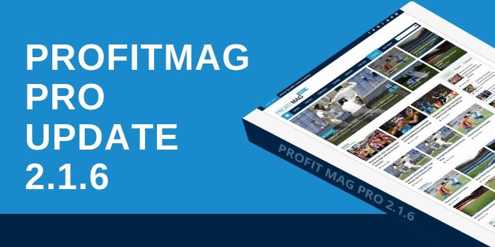 Profitmag Pro update 2.1.6