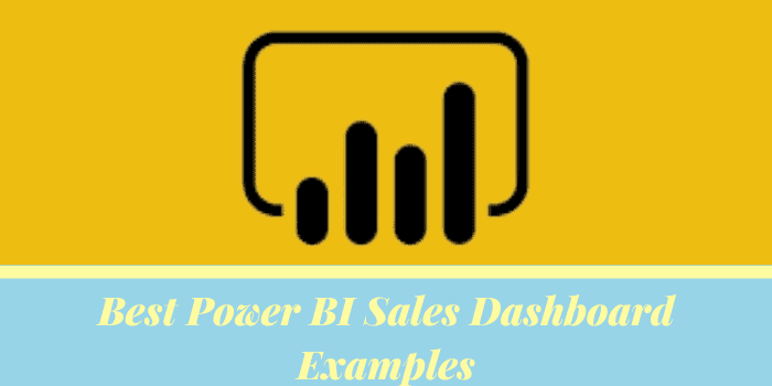 Best Power BI Sales Dashboard Examples